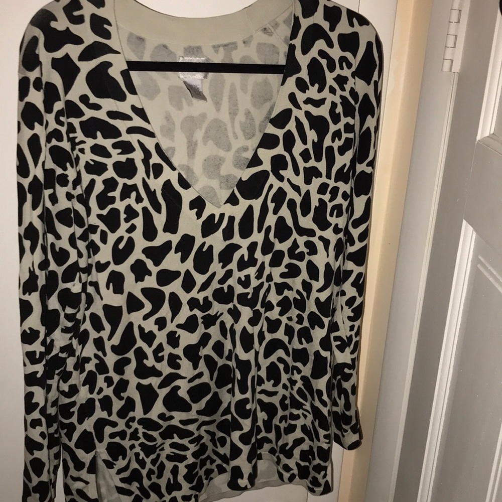 Chico’s 2 long sleeve top it’s a jungle out there